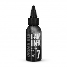 I AM INK - Urban Black 7 Tattoofarbe | tat2basix Tattoobedarf Onlineshop