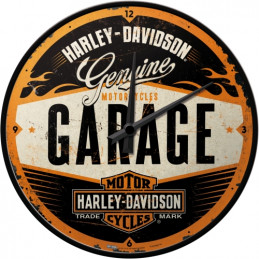 Merch |  | Harley-Davidson Garage - Wanduhr