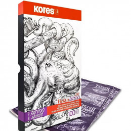 Papier |  | Kores Hekto Transfer Papier lang - Thermodrucker und Handzeichnung - 100 Blatt