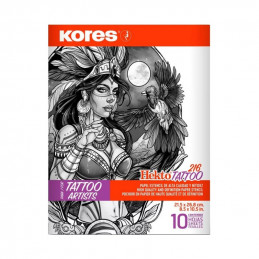 Papier |  | Kores Hekto Transfer Papier - Thermodrucker und Handzeichnung - 10 Blatt