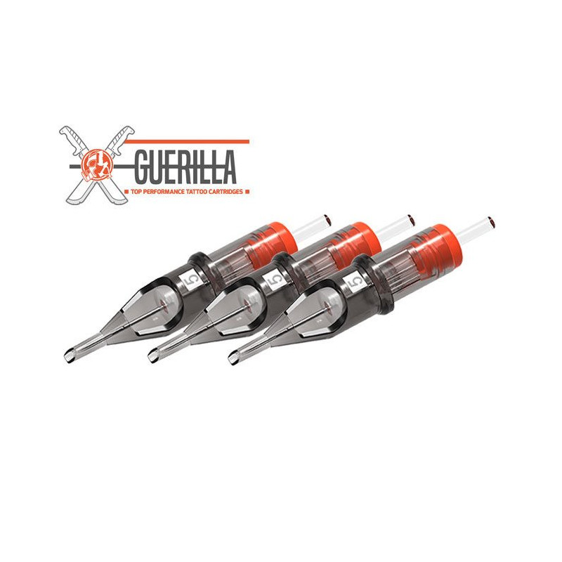 Guerilla Nadelmodule | The Inked Army | Guerilla - Fine Liner 0,22 LT - 20 Stück Nadelmodule