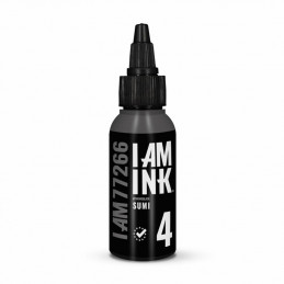 Graue Farbtöne |  | I AM INK - Sumi 4 - 100ml Tattoofarbe *MHD 05/2025*