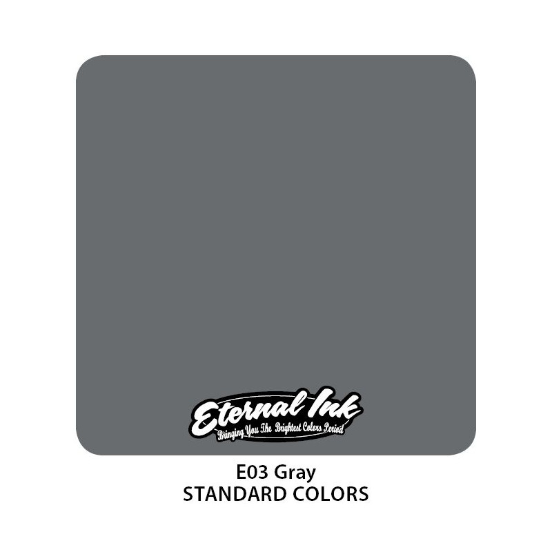 Eternal Ink - Gray, 30 ml Tattoofarbe Eternal Ink Standard Colors Tattoobedarf Eternal Ink - Gray, 30 ml Tattoofarbe Eternal Ink Standard Colors Tattoobedarf