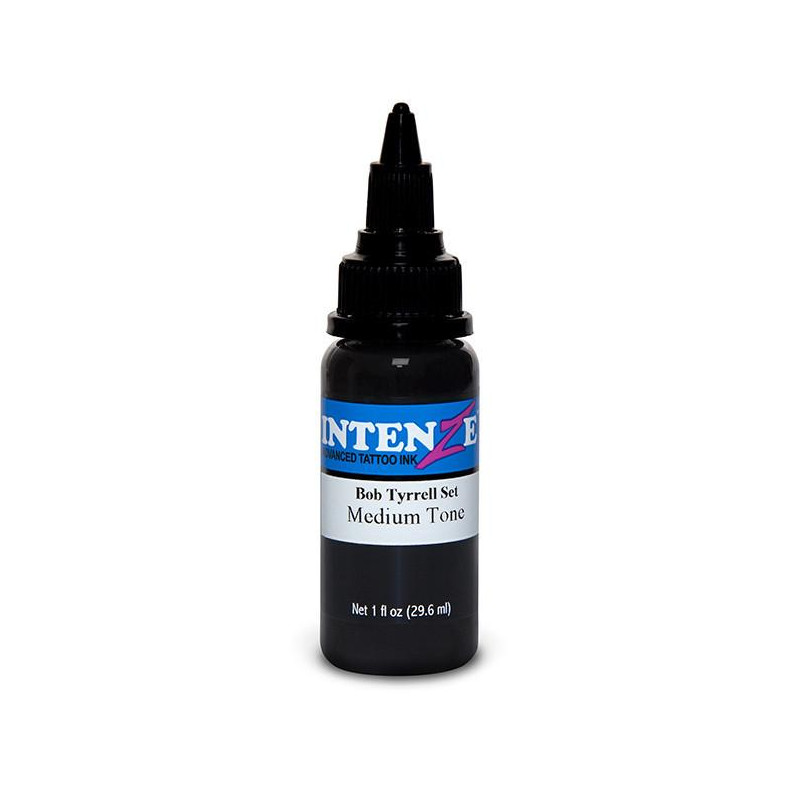 Intenze Medium Tone - Bob Tyrrell, 29ml Tattoofarbe Intenze Ink Intenze Bob Tyrrell Tattoobedarf Intenze Medium Tone - Bob Tyrrell, 29ml Tattoofarbe Intenze Ink Intenze Bob Tyrrell Tattoobedarf