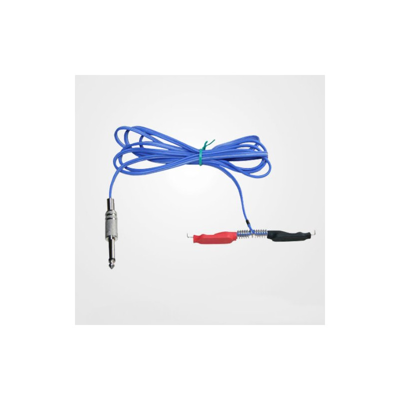 Anschluss / Kabel / Adapter |  | Silicon Clip Cord mit Klinkenstecker blau