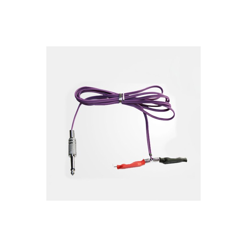 Anschluss / Kabel / Adapter |  | Silicon Clip Cord mit Klinkenstecker purple