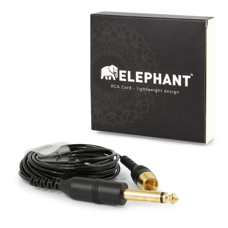 Anschluss / Kabel / Adapter | Elephant | Elephant - Gerades Lightweight Cinch/RCA Kabel