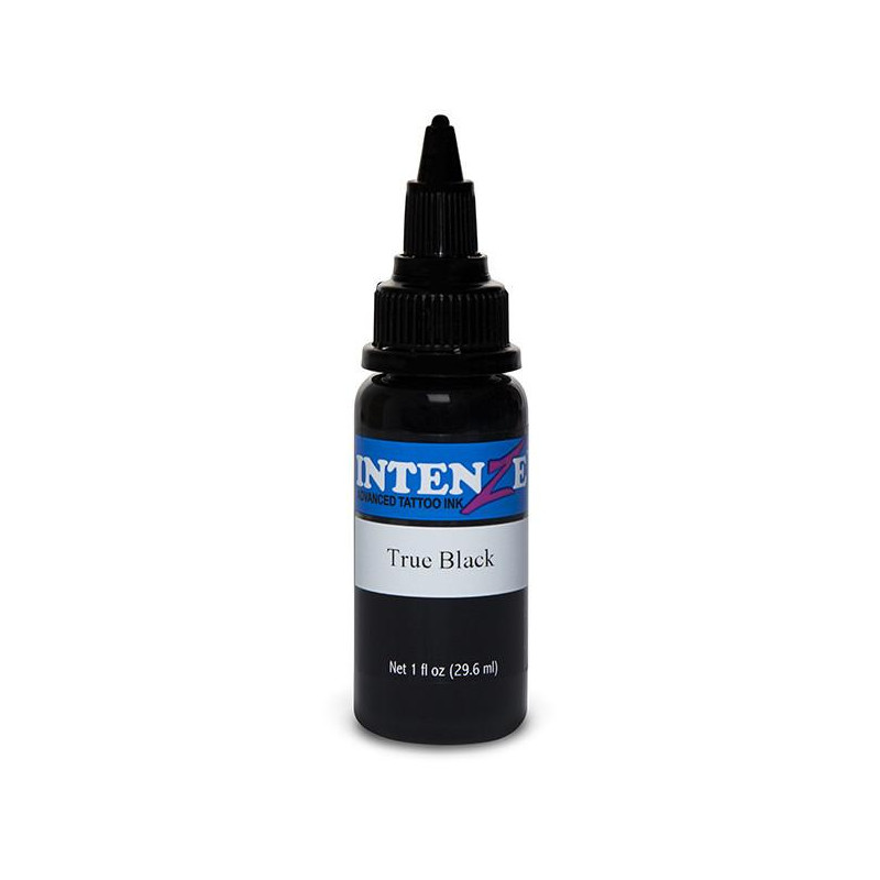 Intenze True Black, 29ml Tattoofarbe Intenze Ink Schwarze Farbtöne Tattoobedarf Intenze True Black, 29ml Tattoofarbe Intenze Ink Schwarze Farbtöne Tattoobedarf