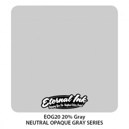 Eternal Ink | Eternal Ink | ETERNAL INK - 20% Neutral Gray 30 ml Tattoofarbe