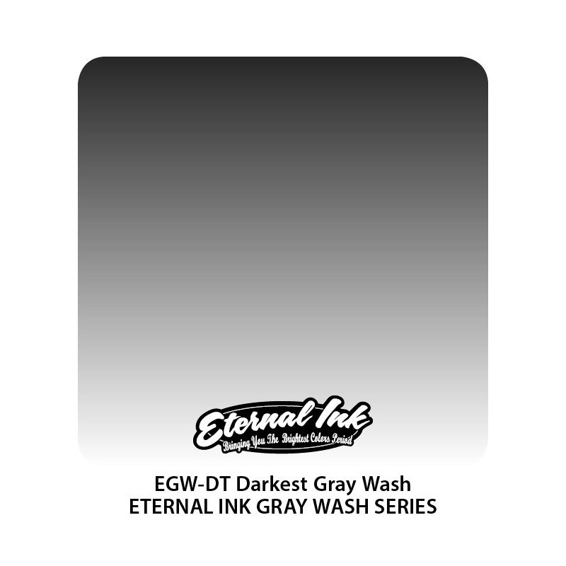 Eternal Ink Darkest Gray Wash, 30 ml Tattoofarbe