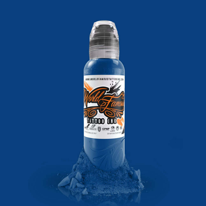 World Famous Ink - Navy Seals Blue, 29ml Tattoofarbe World Famous Ink Blaue Farben Tattoobedarf World Famous Ink - Navy Seals Blue, 29ml Tattoofarbe World Famous Ink Blaue Farben Tattoobedarf