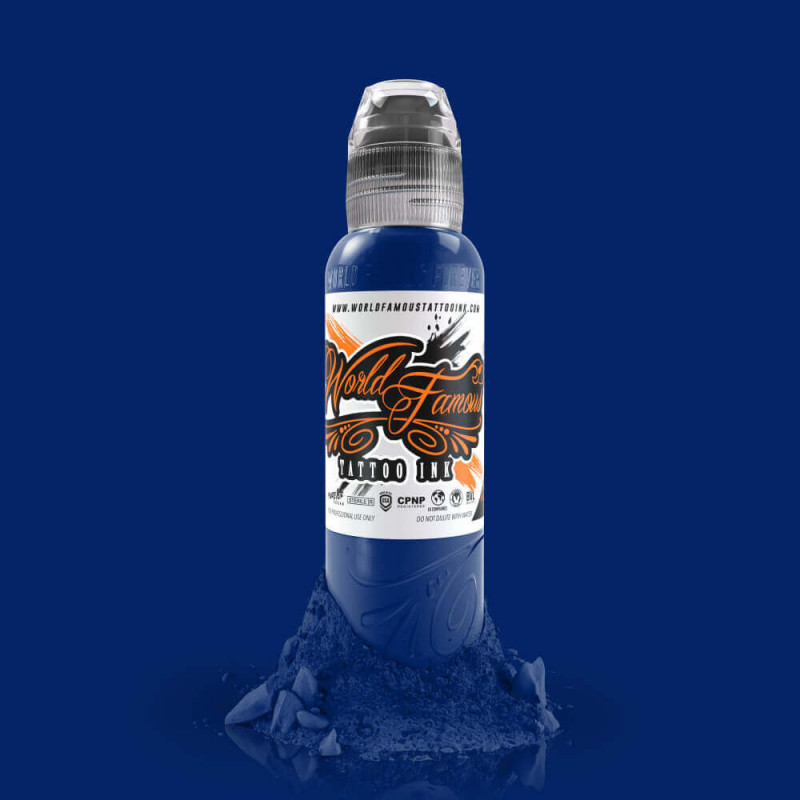 World Famous Ink - Nile River Blue, 29ml Tattoofarbe World Famous Ink Blaue Farben Tattoobedarf World Famous Ink - Nile River Blue, 29ml Tattoofarbe World Famous Ink Blaue Farben Tattoobedarf