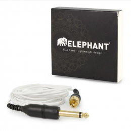 Anschluss / Kabel / Adapter | Elephant | Elephant - Gerades Lightweight Cinch/RCA Kabel