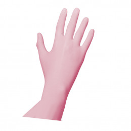 Handschuhe | Unigloves | Unigloves Pink Pearl Nitril Handschuhe, 100 Stück