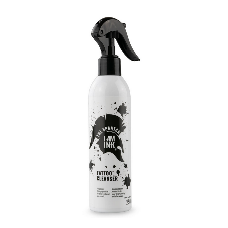 I AM INK - The Spartan Tattoo Cleanser - Ready to Use 250m Seife/ Green Soap Tattoobedarf I AM INK - The Spartan Tattoo Cleanser - Ready to Use 250m Seife/ Green Soap Tattoobedarf