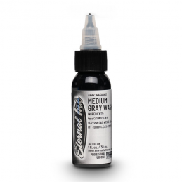 Eternal Ink - Medium Gray Wash, 30 ml Tattoofarbe | tat2basix Tattoobedarf Onlineshop