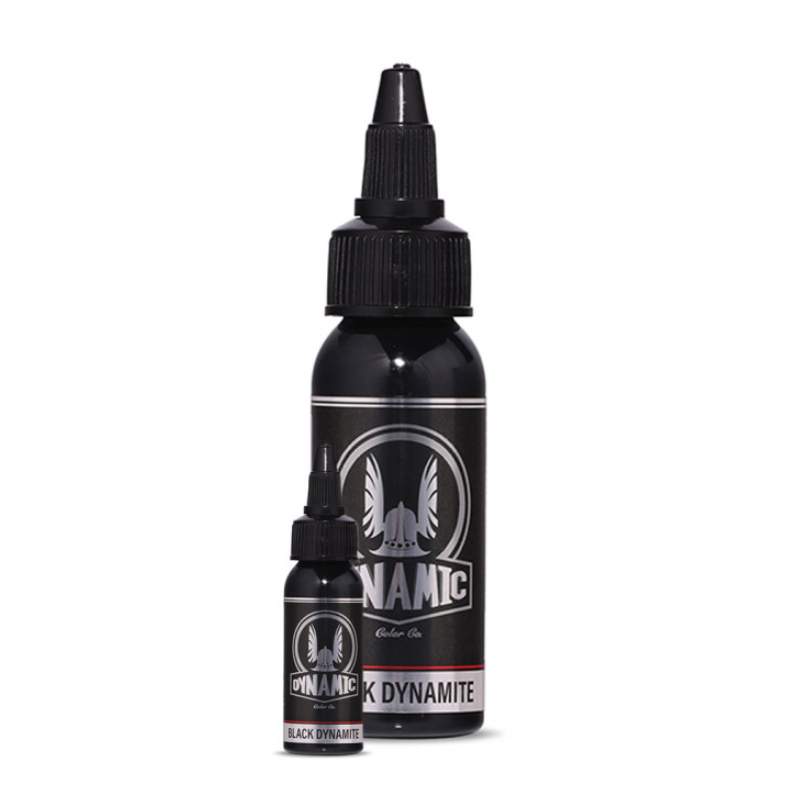 Dynamic Viking Ink Black Dynamite, 30 ml Tattoofarbe